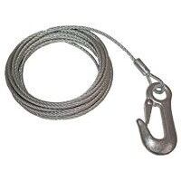 Trailer Winch Cable with Snap Hook 7.6m