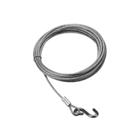 Trailer Winch Wire with Stainless Steel S Hook