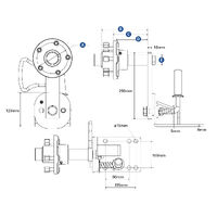 Atlantic Beach Launcher Spare Wheel Mounts