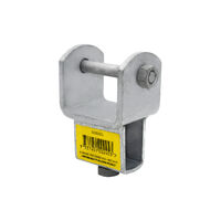 Adjustable Bracket for Trailer Roller & Skid Assembly Stem Brackets