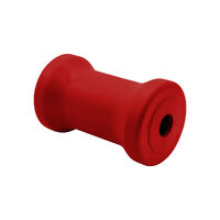 Cotton Reel Soft Red Polyurethane Rollers