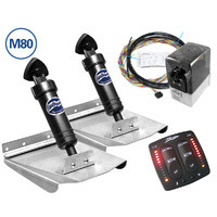 Bennett Marine Sport Hydraulic Trim Tab Complete System with Electric Indicator Control
