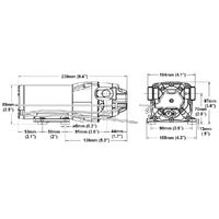 Jabsco HD4 Par-Max 4GPM Freshwater Pumps