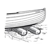 Inflatable Boat Rollers - Vinyl