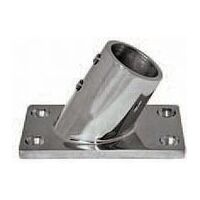 Rail Fitting Deck Mount 316 Grade S/S 60deg