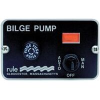 Bilge Switch Panel - Deluxe 3 Way Switch