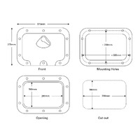 Nuova Rade Classic Access Hatch 375x275mm
