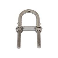 U-Bolts with Plate - 304 Grade Stainless Steel