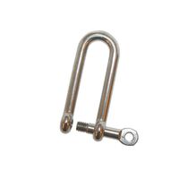 Long D Shackle Stainless Steel