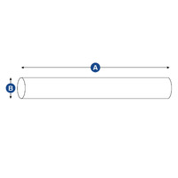 Galvanised Trailer Roller Pins
