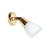 Bunk Light LED with White Opal Glass Lens 12/24V