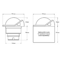 Horizon 135 Power & Sailboat Compass