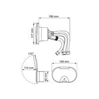 Premium Shower & Mixer Tap Combined with Hoses