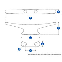 Aluminium Solid Base Cleat
