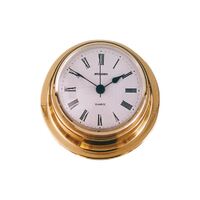 Clocks Chrome Plated Brass or Polished Brass
