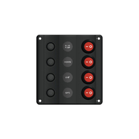 Switch Panels Wave Design with Rocket Switches & Circuit Breakers