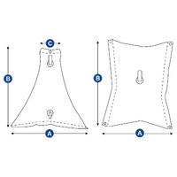 Flexible Rectangular and Triangular Water Tanks