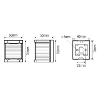 Lalizas Classic 12 LED Port and Starboard Lights