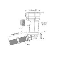 Rule Livewell Cartridge Pumps 600 Series Dual Port Angled