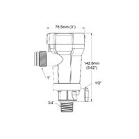 Rule Livewell Cartridge Pumps 600 Series Dual Port Threaded