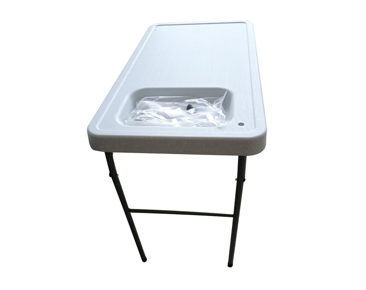 Portable Camping Table with Sink and Faucet