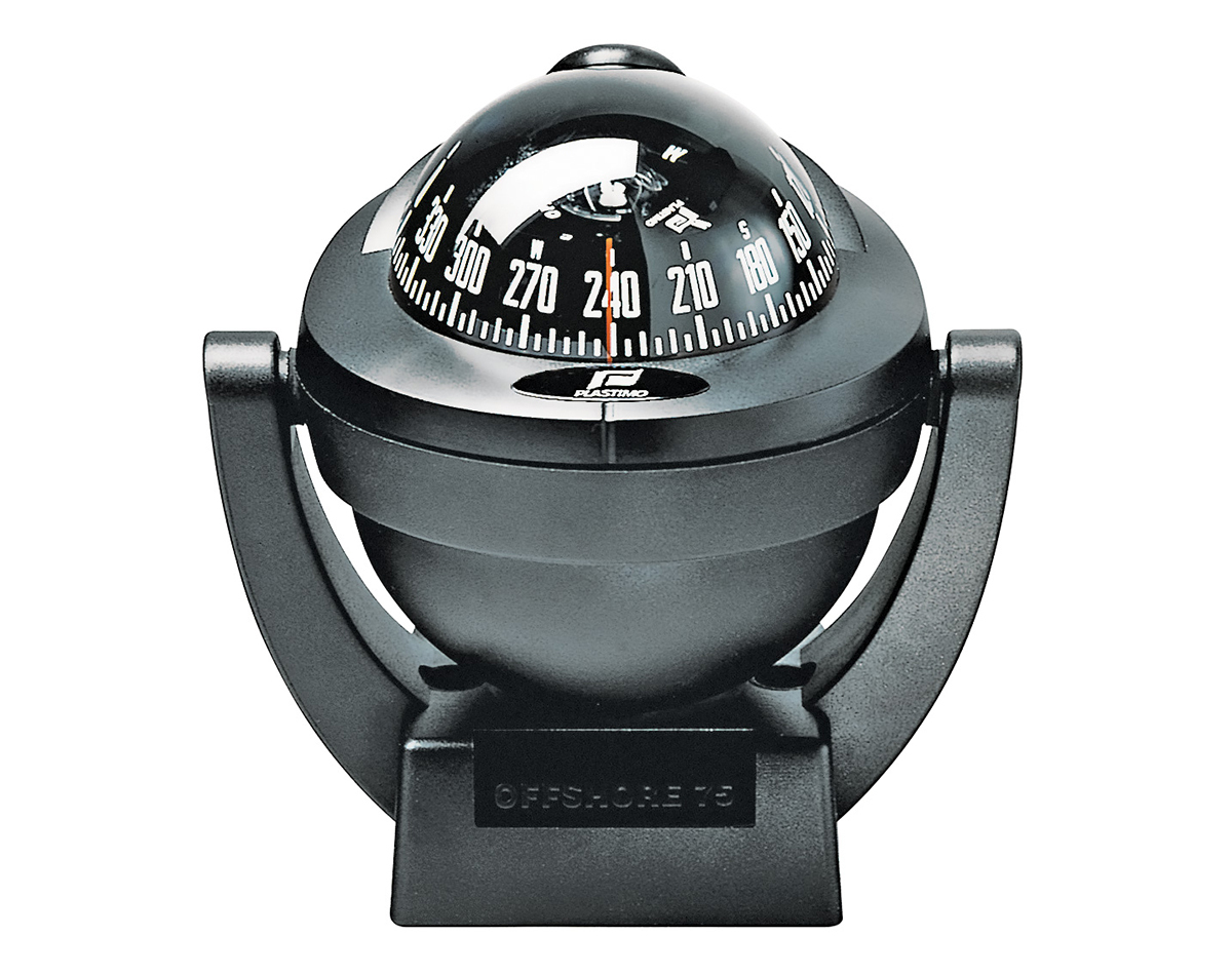[SKU: 2013375] Offshore 75 Powerboat Compass Bracket Mount Black