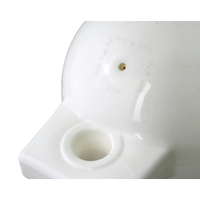 Boat Fender R40 Fender White 685x215mm with Lanyard 2 Pack