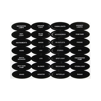 Water Resistant Wave Switch Panel 6 Gang with LED Indicators