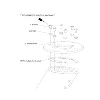 Scanstrut Modular Dual PowerTower Camera Plate 1 for FLIR M