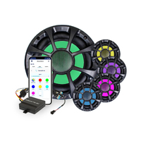 Aquatic AV RGB PX212 Marine Subwoofer Pro Sport 10 inch Black