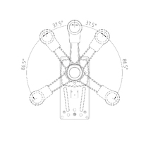 Ultraflex B183 Side Mount Engine Control Single Lever