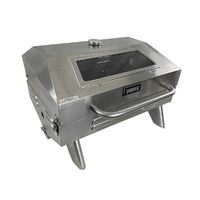 Portable Stainless Steel BBQ Complete Set with Rail Mount Rack