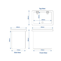 Reef Runner Marine Fish Storage Box Small 350x200x290mm