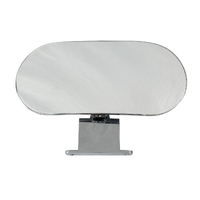 Ski Mirror Chrome 186 x 83mm