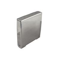 Stainless Steel Folding Drink Holder Rail Mount with Adjustable Arms