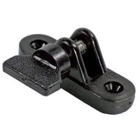 Canopy Deck Mount w/Screw Black - Plastic