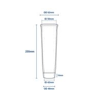 Weld-On Rod Holder Brushed Aluminium Finish