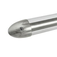 Stainless Steel End Cap Suit 38mm Rigid PVC Gunwale