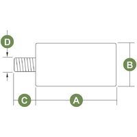 Anode - Zinc Yamaha Engine ZE6