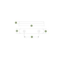 Hull Oval Anode with Hole (Sunseeker Style)