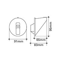 Mercury Mercruiser Honda Trim Tab Anode