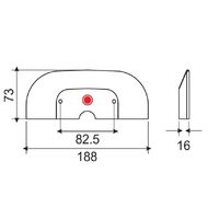 Mercruiser Alpha Cavitation Plate