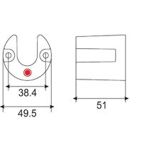 Mercruiser Bravo Trim Cylinder Anode