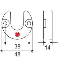 Mercruiser Alpha 1 Gen II Trim Cylinder Anode
