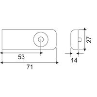 Mercury Verado 6 Trim Cylinder Anode