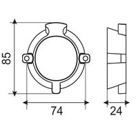 Mercruiser Alpha 1 Gen II Bearing Carrier