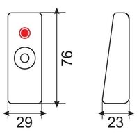 Mercury Mercruiser 826134 Wedge Anode