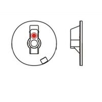 Mercruiser Flat Trim Tab Anode - No Thread