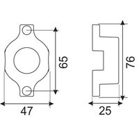 Bombardier Johnson Evinrude Front Gearcase Anode