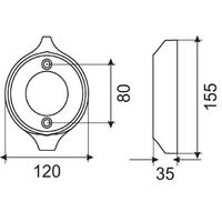 Volvo Penta V18 Propellor Ring Anode